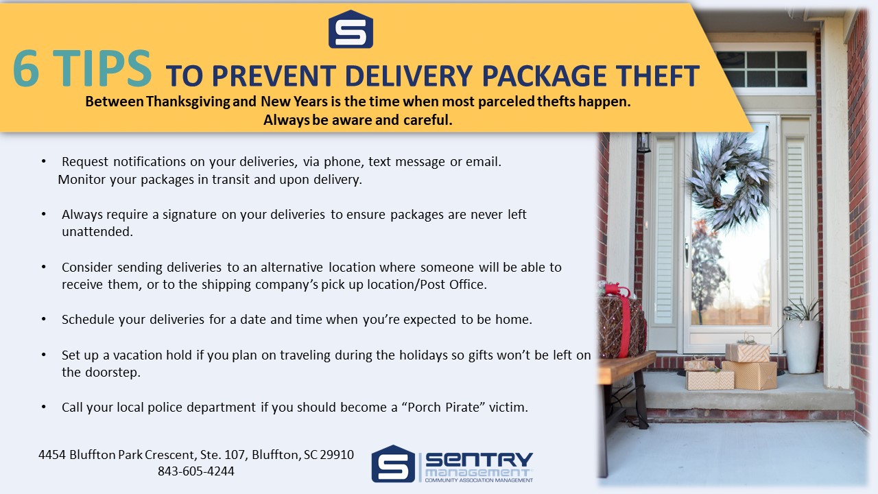 6 Tips to Prevent Delivery Package Theft