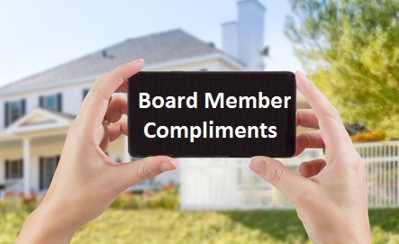 Boise HOA Board Members Compliments