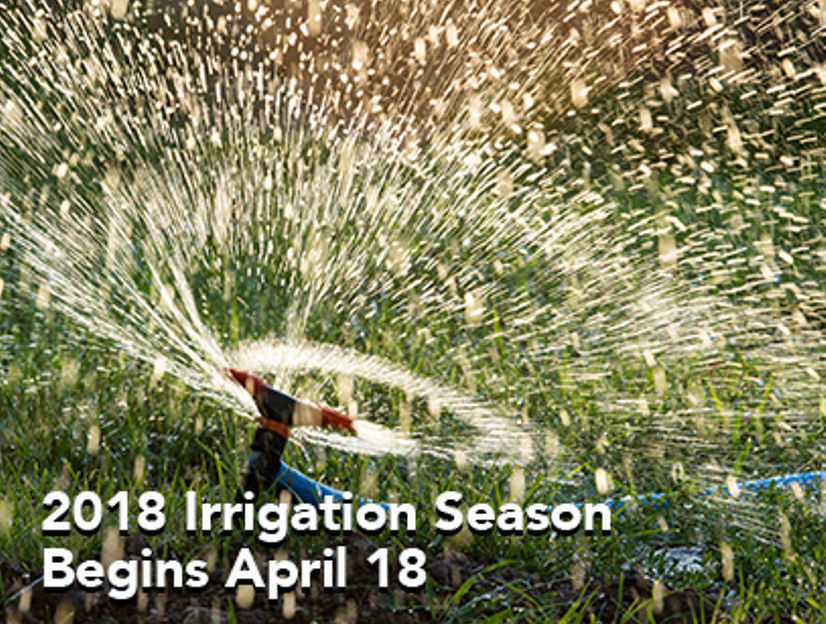 Boise, Idaho Irrigation Season 2018