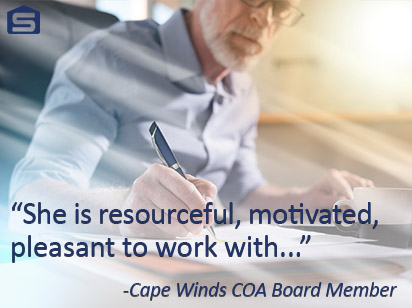 Cape Winds COA Feedback
