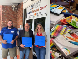Sentry Fort Myers Staff Hold School Supply Drive