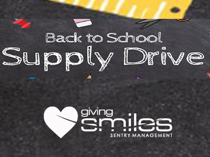 Bluffton Sentry Office Back to School Drive
