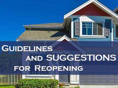 Guidelines for Reopening Associations