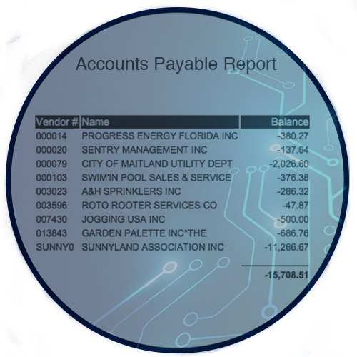 Accounts Payable Report